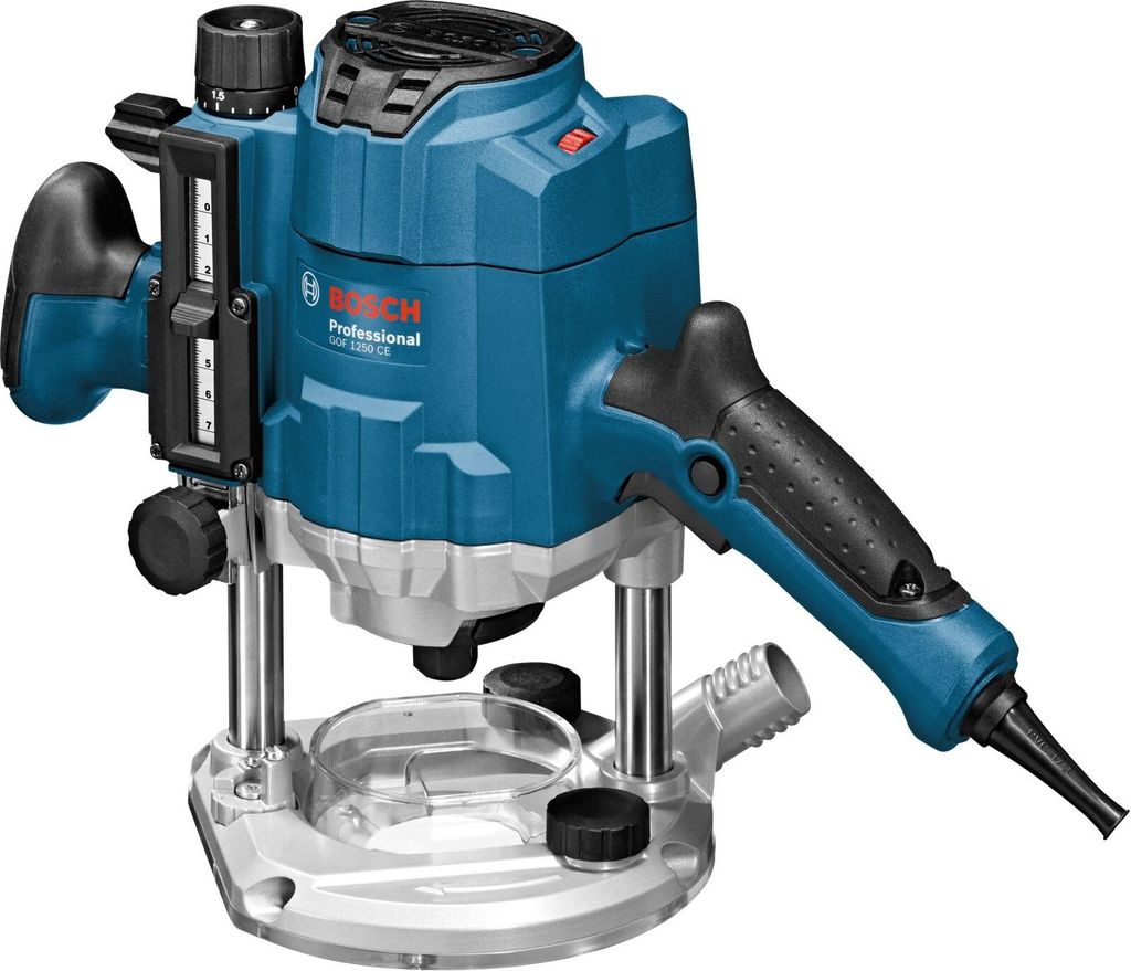 Bosch GOF 1250 CE, Černá, Modrá, 24000 ot/min, 6, 8 Obrázek produktu 