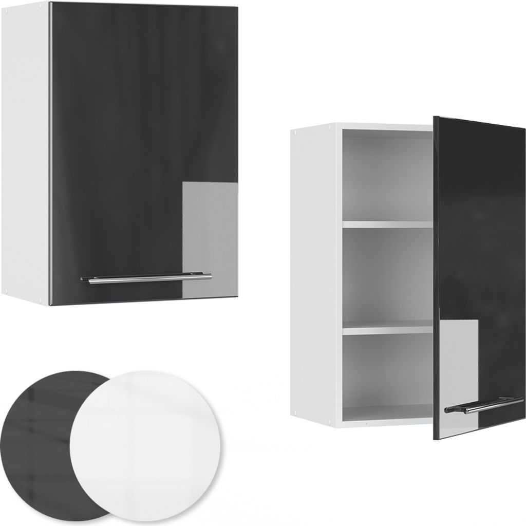 Vicco Hängeschrank Fame-Line, 50 cm, Anthrazit Produktbild 5