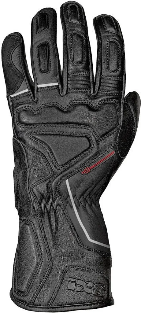 Gants de moto IXS Tigun noirs 4XL gants homologués en cuir véritable