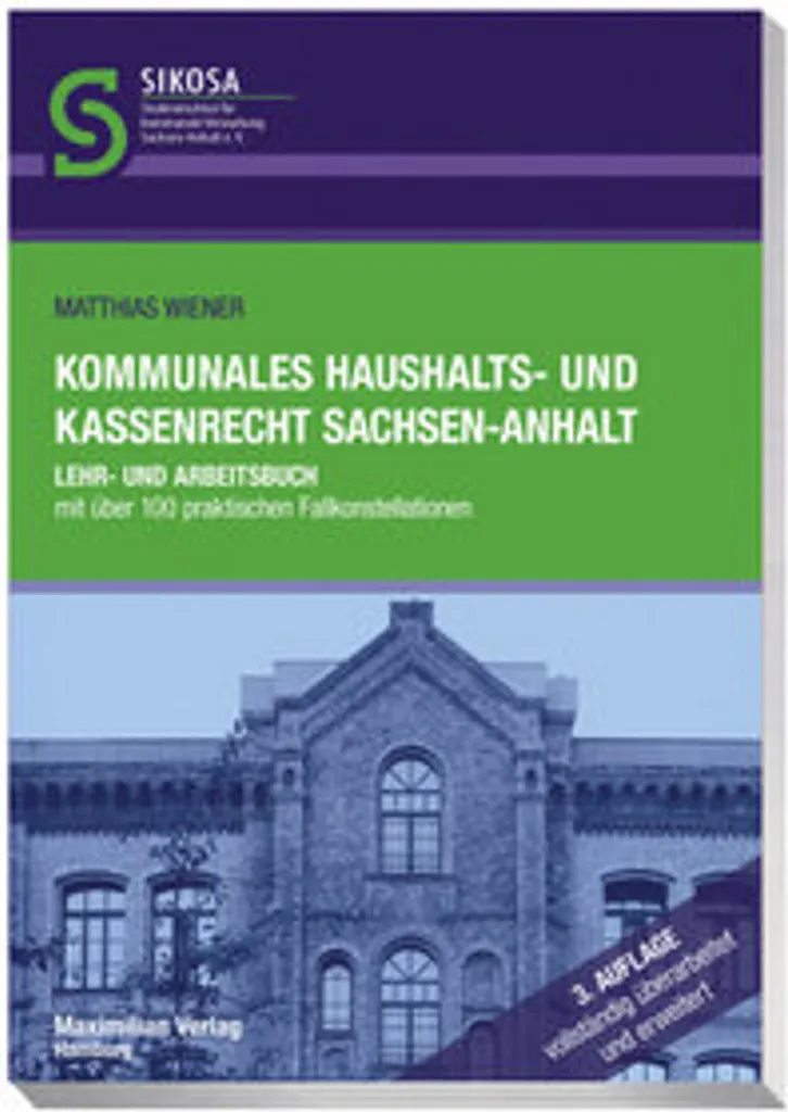 Manuel de droit comptable communal Sachsen-Anhalt pour les professionnels