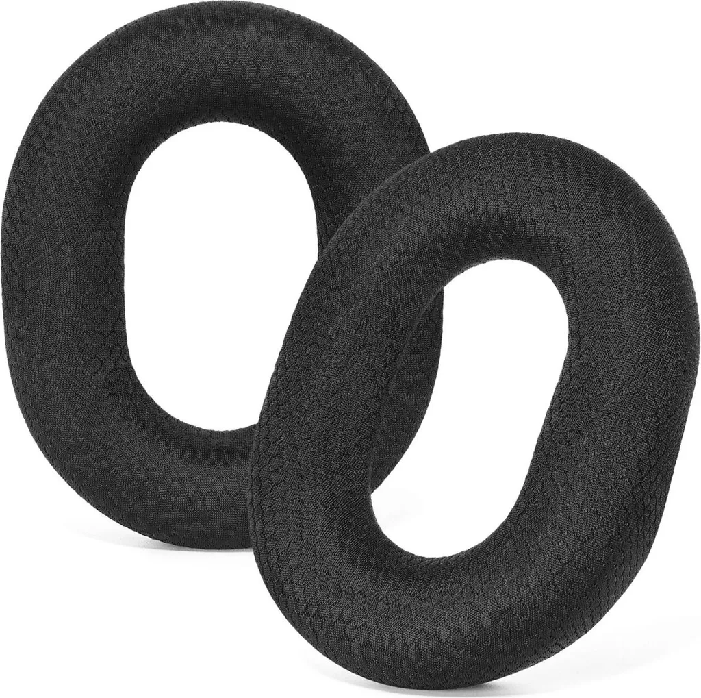 INF 2 Cuscinetti Neri in Mesh per Razer BlackShark V3 Pro - Ricambio Cuffie