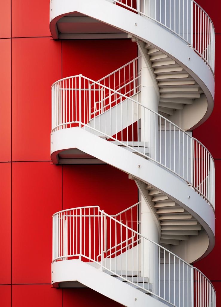 Plakat 20,5x28,4cm Treppe zum Himmel