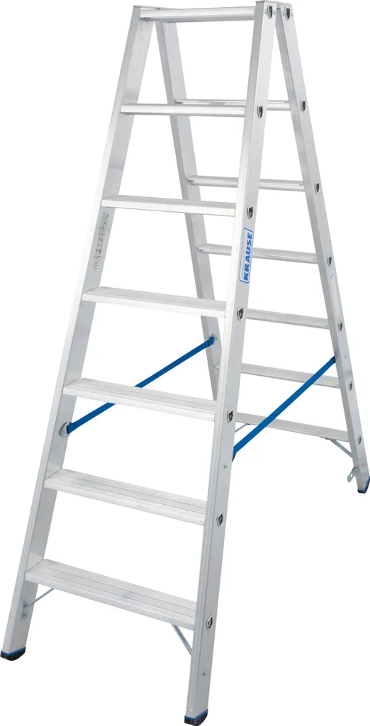 Échelle double accès 2x7 marches STABILO pour travaux de maintenance