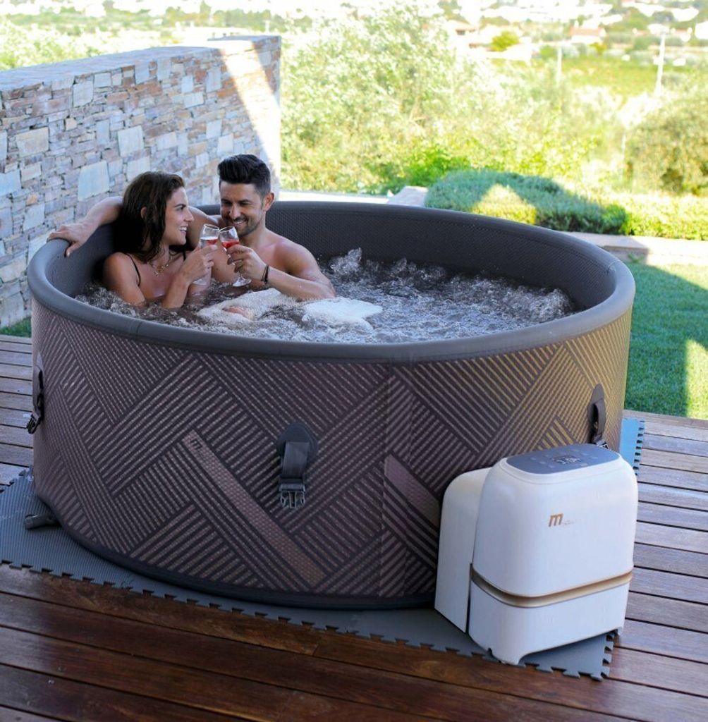 Luxus Premium MSPA Whirlpool-aufblasbar Mono 2025 WIFI Outdoor Pool 6 Personen