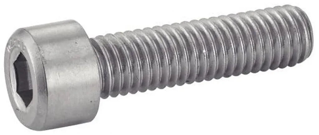 Vis BTR M16 x 70 mm Inox A4-80 Cylindrique Six Pans Creux DIN 912