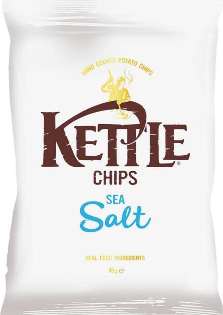 Kettle Chips Sea Salt 40g Produktbild 