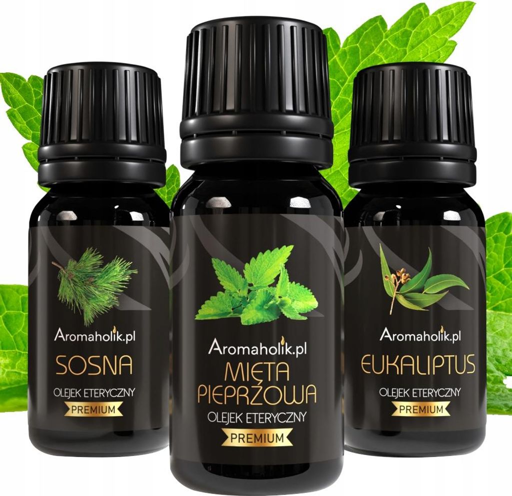 Premium Ätherisches Öl Set für Atemwegsgesundheit