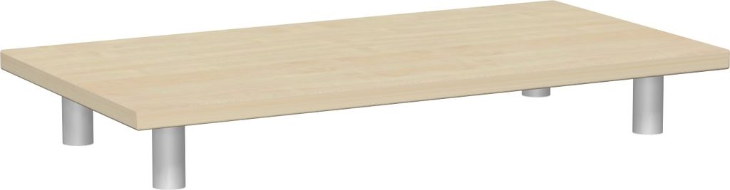 Geramöbel Aufsatzplatte, 800x400x105, Ahorn, S-380001-A