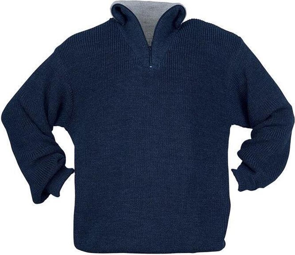 SCHEIBLER Pullover Größe M marine - 8364