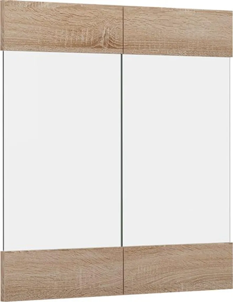 Offerta Frontale Vicco R-Line Sonoma 60cm con Vetro | Cucina Componibile
