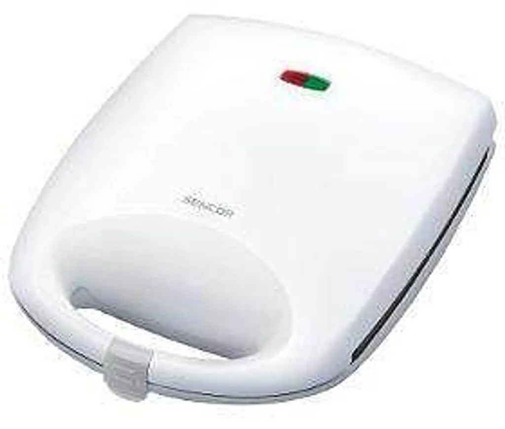 Machine à sandwich pour grands repas, 8 portions triangulaires rapides, blanc