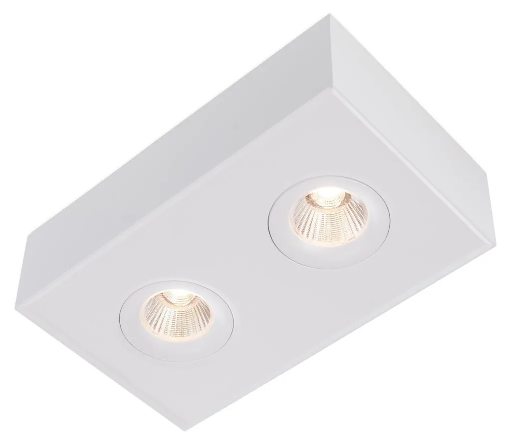 Luminaire Double SLC DL04 Surface Éclairage Chaud 2700K IP21 36d