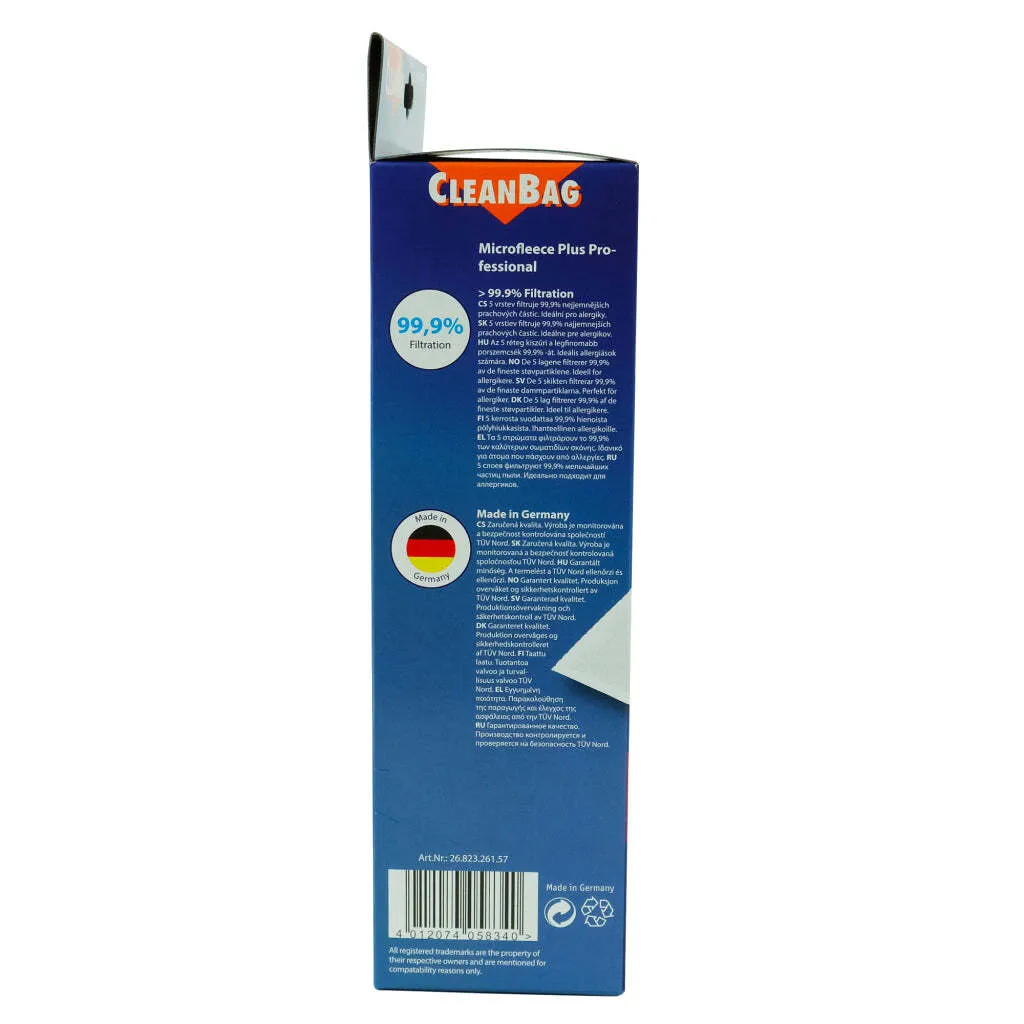 Mega Pack 20 Sacchetti Aspirapolvere + 2 Filtri – Compatibili AEG Vampyr 7650 Eco E Simili, Made In Germany
