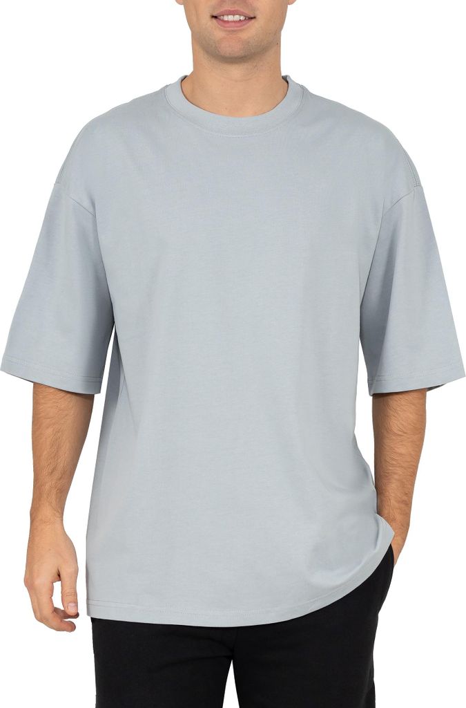 Reichstadt Oversized T-Shirt Herren 25RS070 Light Blue M