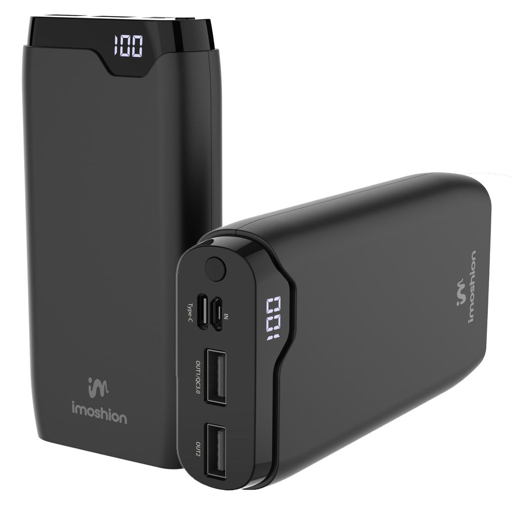 imoshion Powerbank - 20.000 mAh - Schnelles Aufladen und Produktbild 