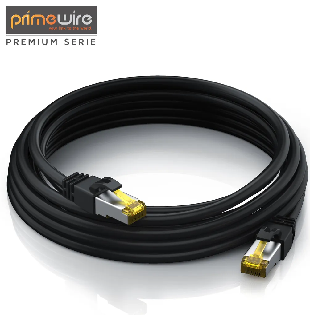 Cavo LAN Gaming Primewire CAT 7 7,5m | Zero Lag per PS5, Xbox e PC - 2