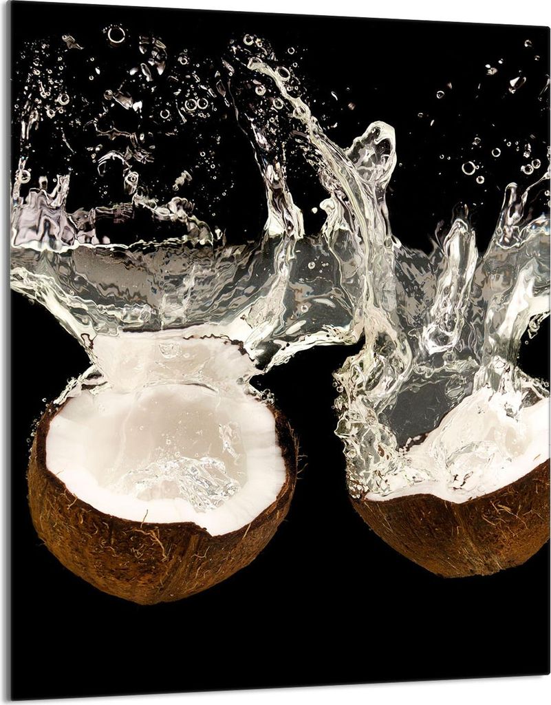 Glasschneidebrett 40x52 Kokosnuss