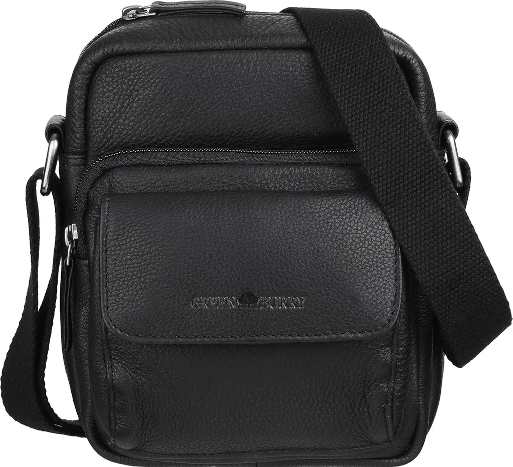Greenburry 1542-20 Borsa a Tracolla in Pelle Vintage - Vera Pelle Bovina