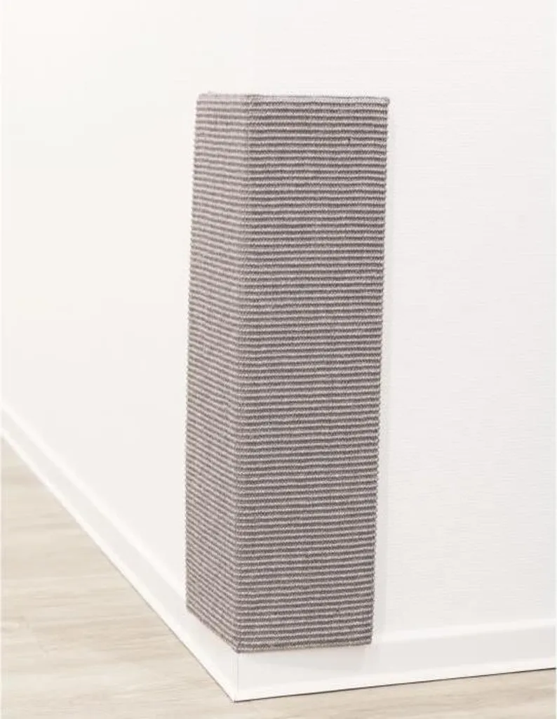Tiragraffi XXL per pareti/angoli TRIXIE, 38 x 75 cm, sisal e peluche, grigio