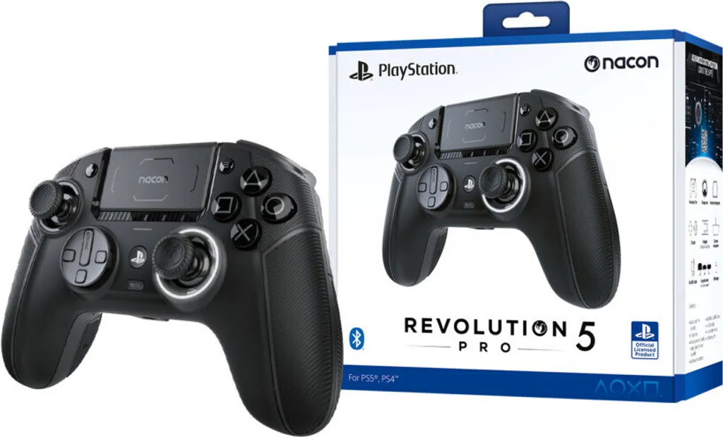 Fini le Drift avec la Manette Nacon Revolution 5 Pro Noire pour PS5 et PC - 3