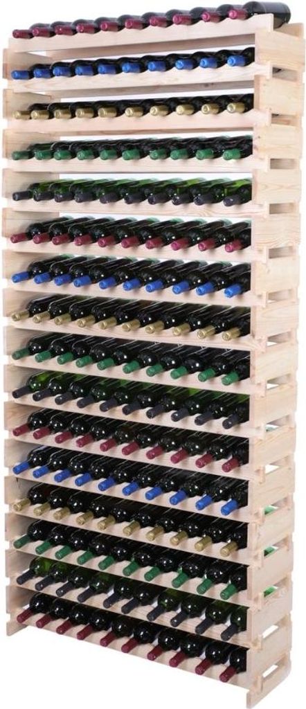 Weinregal VINOTECA FLEX PRO | HxBxT 219x103x28cm | 160 Produktbild 