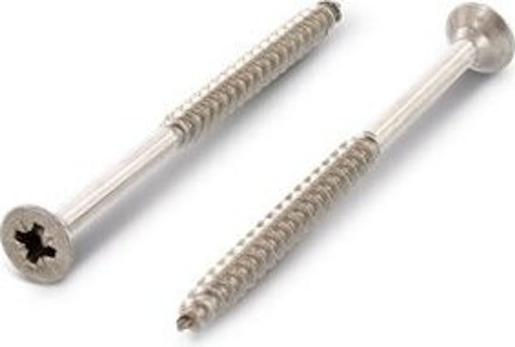 Holzschraube 4,5x30/18, PZ, A2 - Packung 500 Stück