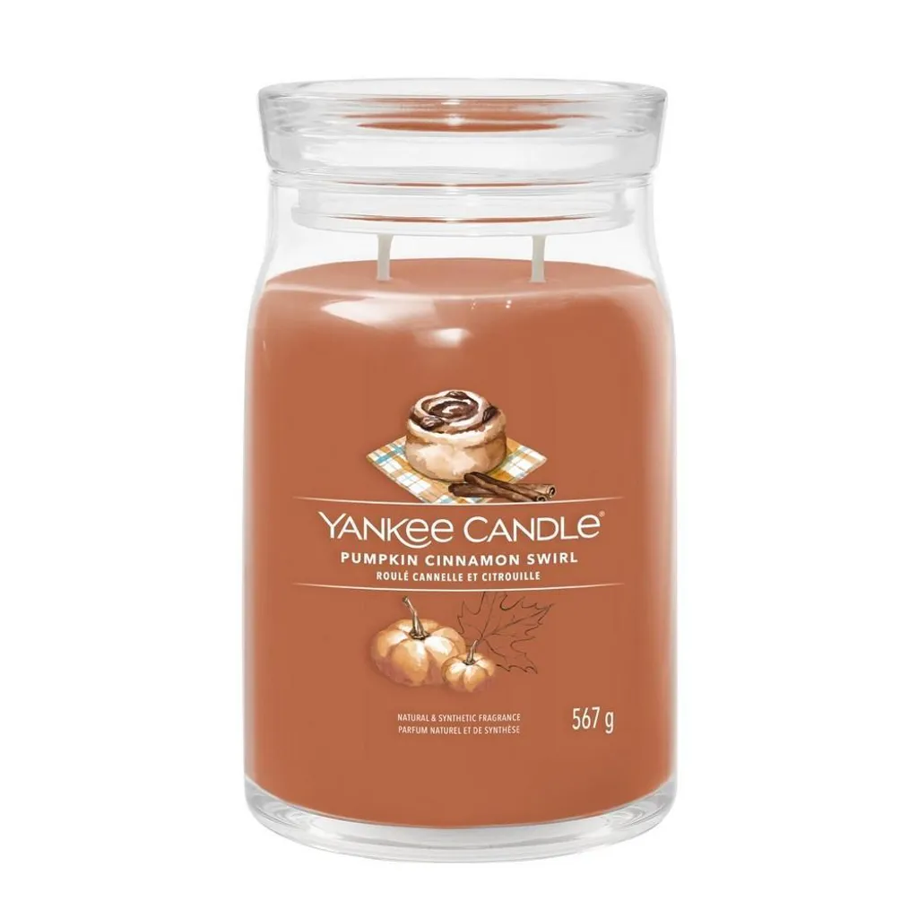 Pumpkin Cinnamon Swirl Yankee Candle: L'Essenziale per il tuo Home Decor
