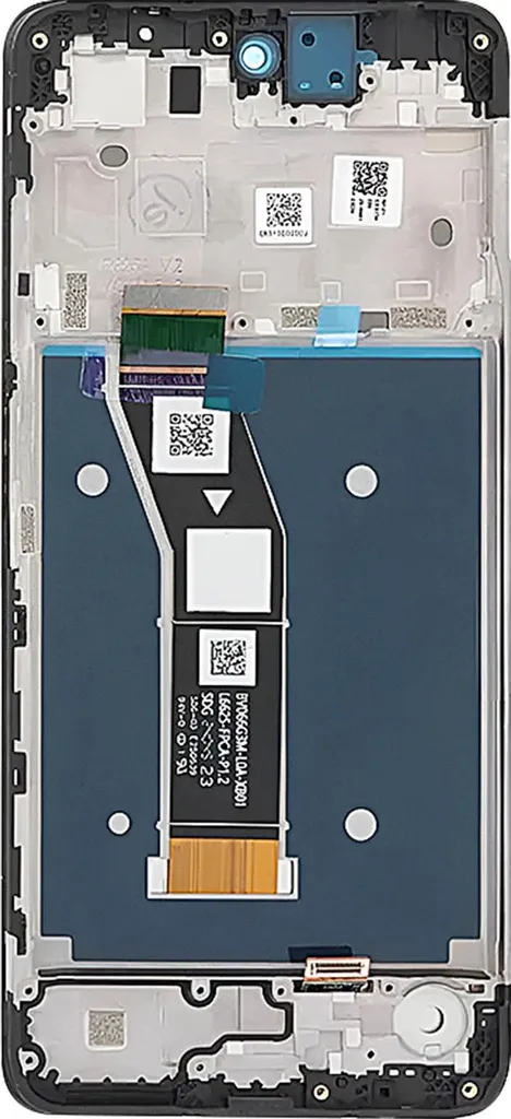 Bloc Écran LCD Motorola Moto G24 Noir avec Boîtier de Montage Inclus