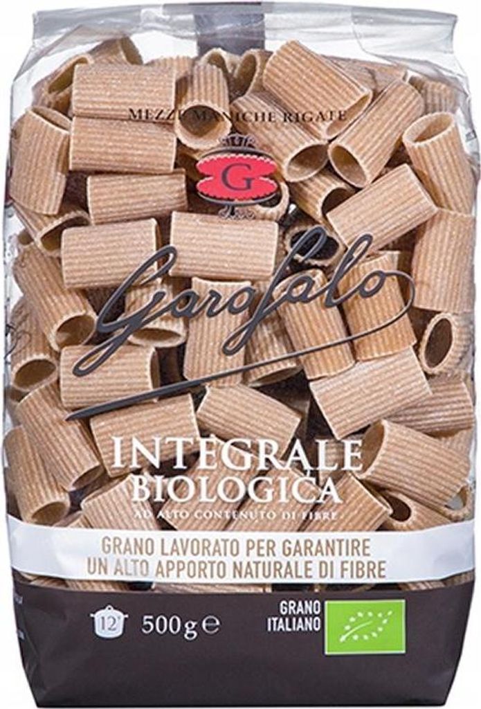 Garofalo Integrale Mezze Maniche Rigate500 g celozrnné Obrázek produktu 