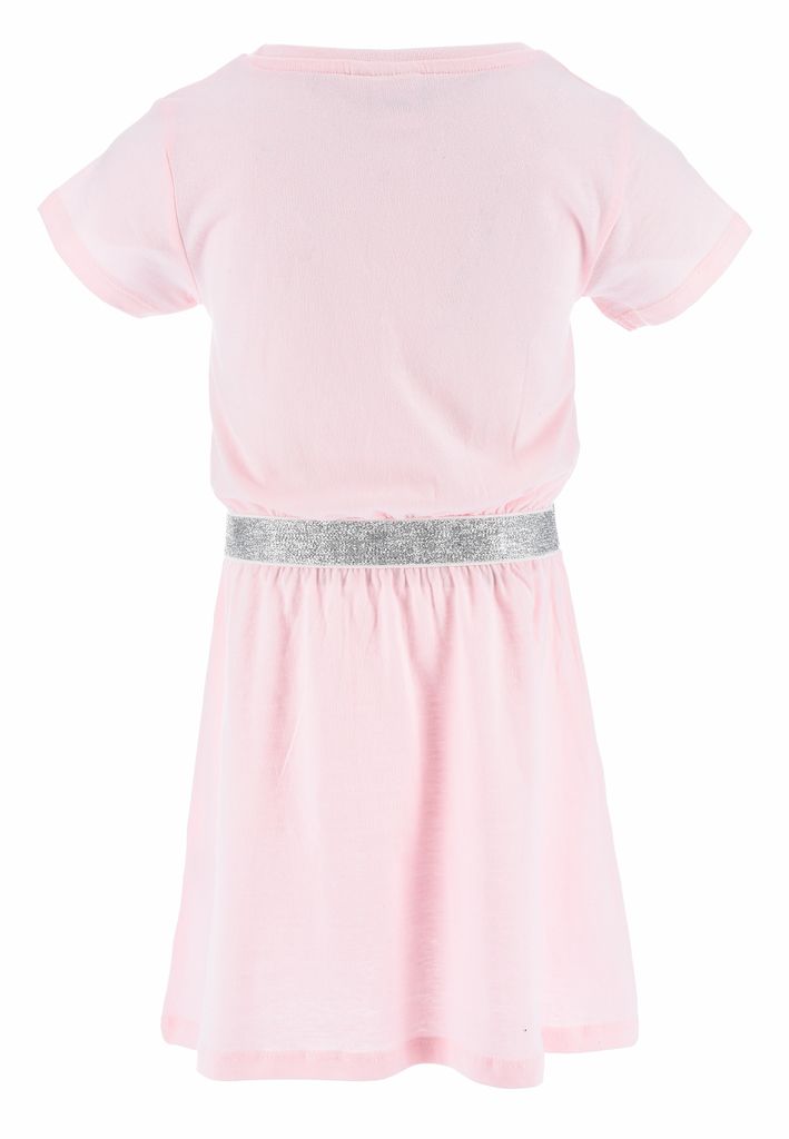 Minnie Mouse Retro Sommerkleid Kleid Kurzarm-Kleid, Farbe:Pink, Größe:98