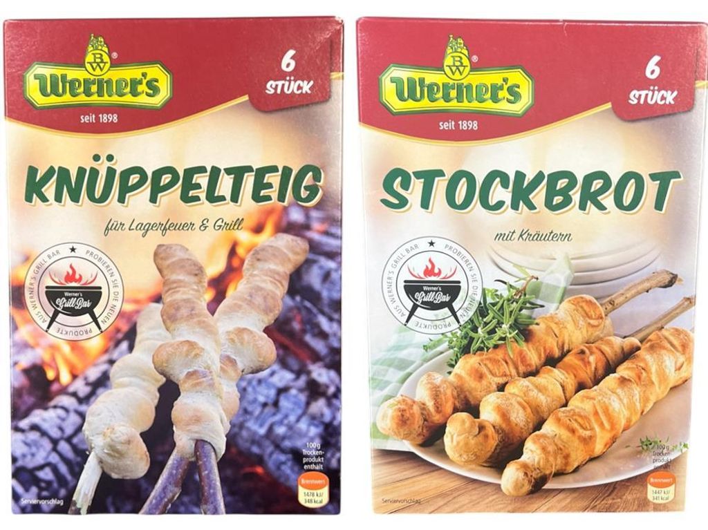 Set Werner's Knüppelteig + Stockbrot Kräuter Backmischung Produktbild 