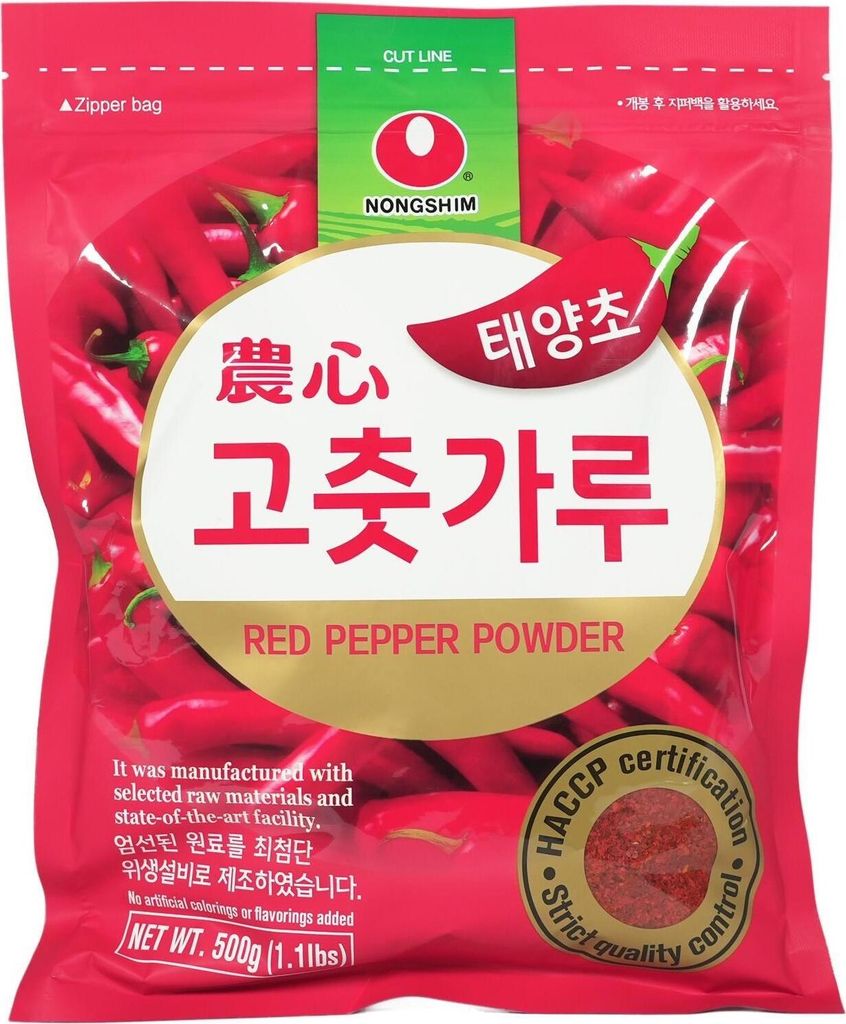 Nongshim Paprikapulver für Kimchi (grob) Gochugaru 500g Produktbild 