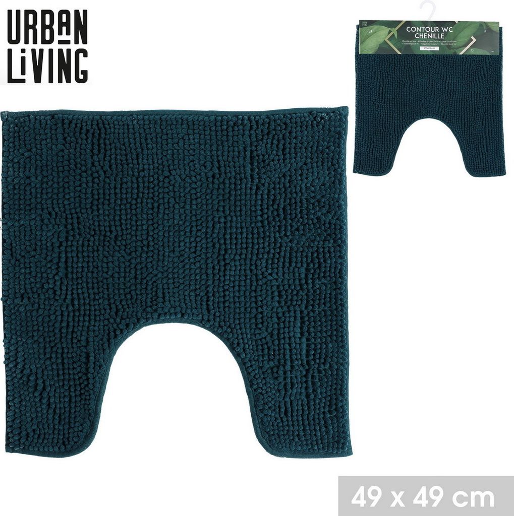 Urban Living 49x49 cm Toiellten-Teppich "DARK SAPHIRE" Produktbild 