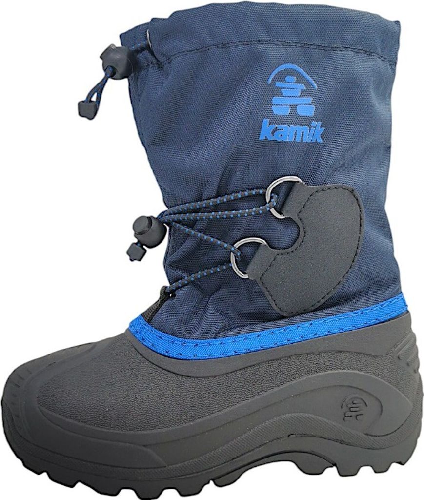 Kamik Kinderschuhe Jungen Winterstiefel Stiefel Blau Freizeit, Schuhgröße:37 EU