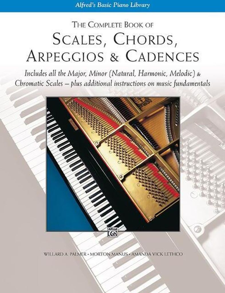 Complete Book of Scales, Chords, Arpeggios and Cadences Produktbild 