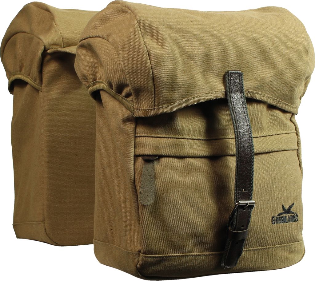 Borsa da bici Greenlands Canvas - borsa doppia da viaggio - Immagine del prodotto 