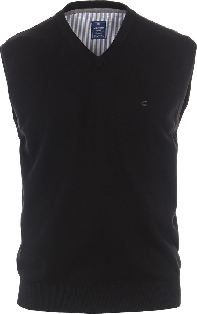 REDMOND V-Neck-Pullunder Schwarz L Produktbild 