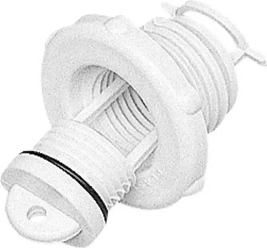 Tappo Scarico Sifonato Nuova Rade 20mm Bianco - Estetica Nautica