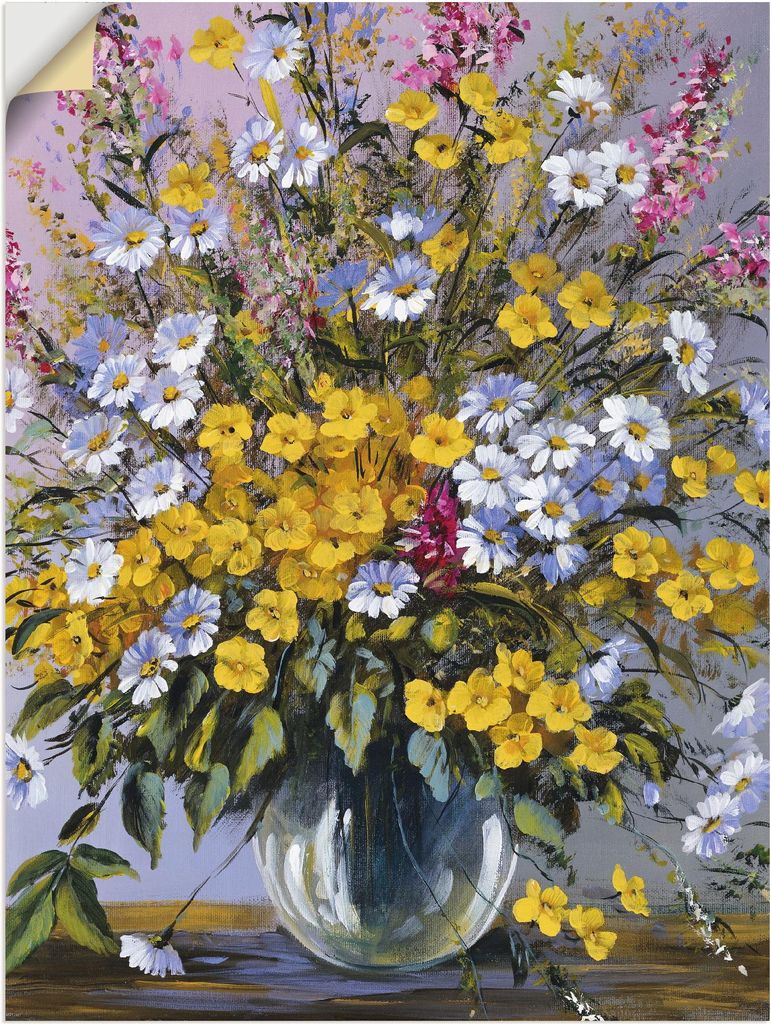 ARTland Wandbild, selbstklebend Gemischter Strauß Größe: 45x60 cm