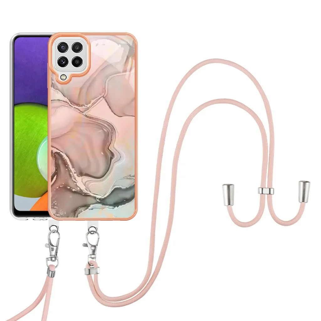 Custodia Samsung Galaxy A22 4G per Mamme - Con Cinturino e Bumper