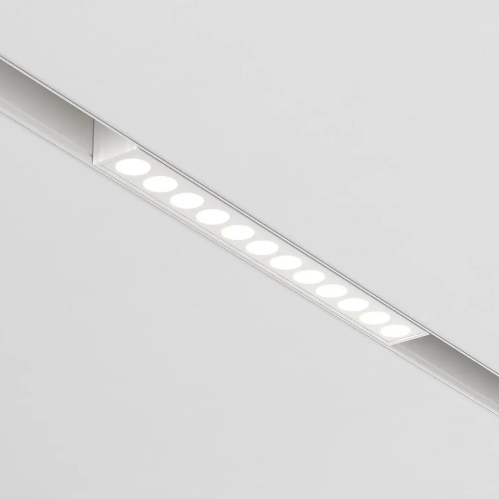 Luminaire pour rail magnétique blanc Maytoni Exility 12W 3000K 36 degrés