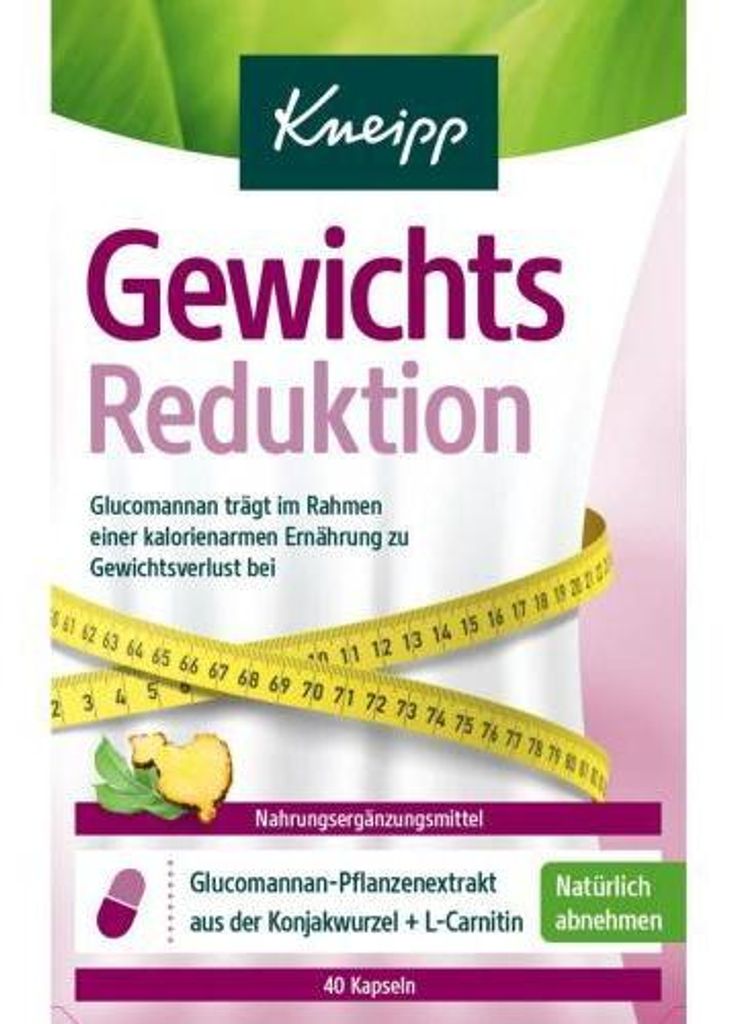 Kneipp Gewichtsreduktion Kapseln 40 St Produktbild 