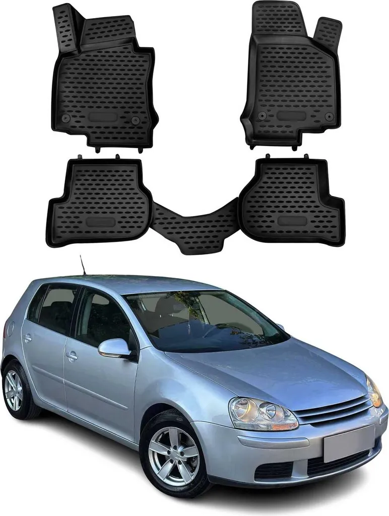 Tappetini Auto Golf 5 Variant 2007-2009 | Gomma TPE Inodore e Sicura