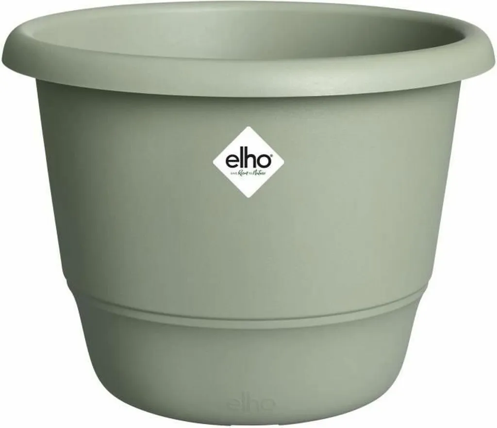 Pot Elho Amiga Round 47 vert : ne craignez plus le gel ni la décoloration