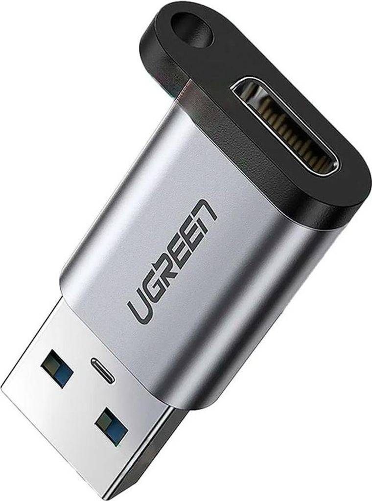 Adapter Przejściówka Wtyczka Z Usb-C Na Usb 5Gb/S Szary Zdjęcie produktu 
