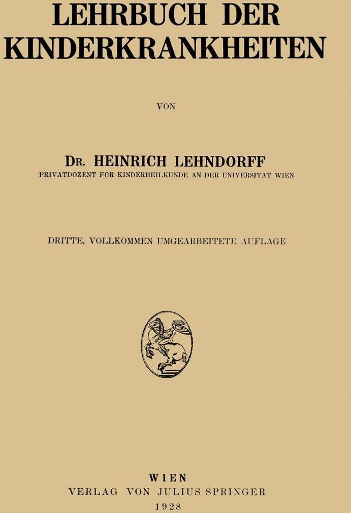 Lehrbuch der Kinderkrankheiten