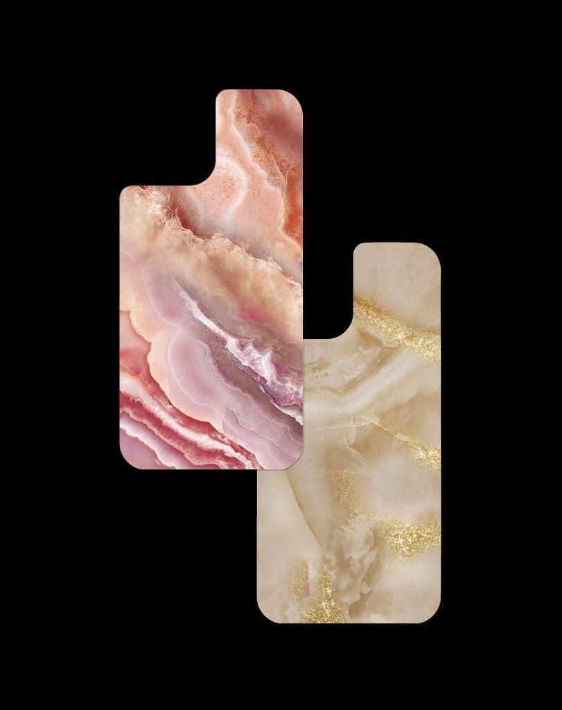 iDeal of Sweden Print-Paket für iPhone Air - Blush Pink Marble