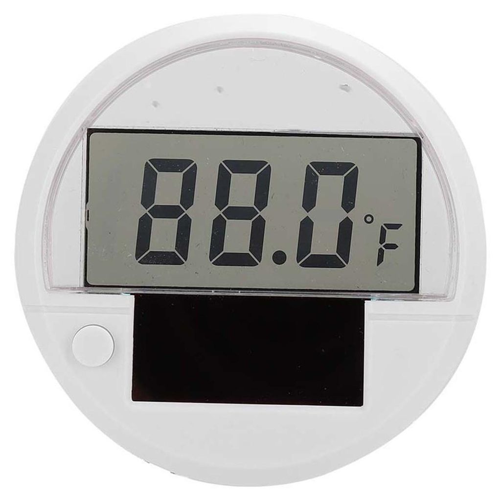 Aquarium-Thermometer, externes LED-Aquarium, hochpräzise Temperaturanzeige, überträgt Solarenergie, digitale Anzeige