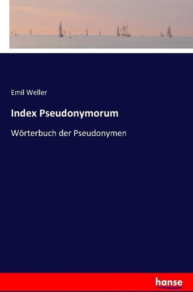 Index Pseudonymorum