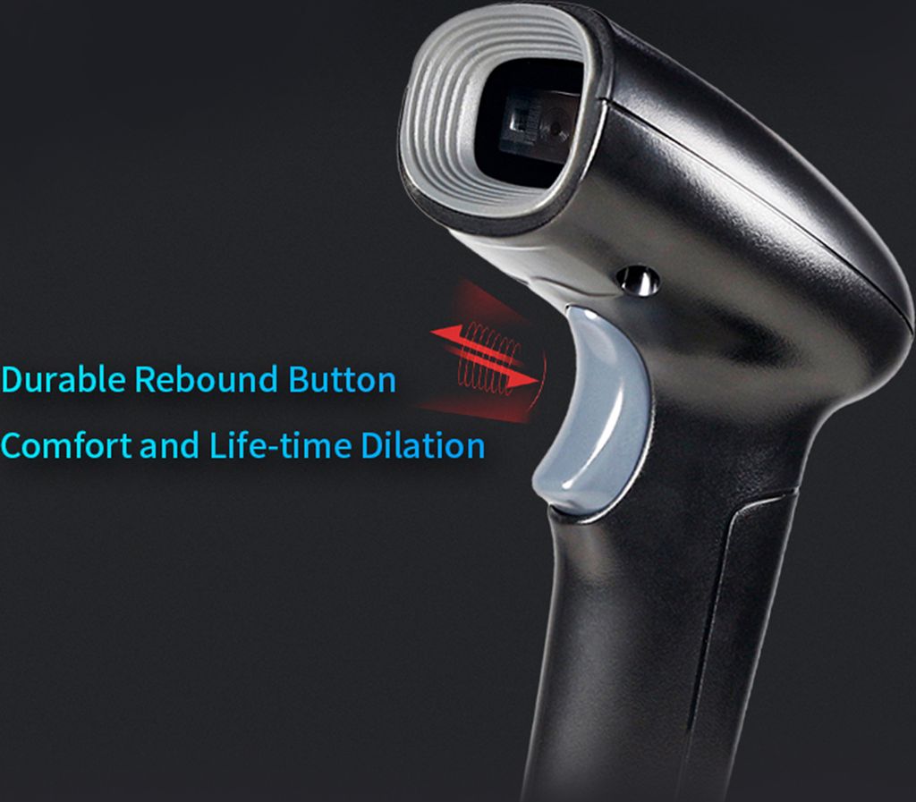 Barcodescanner 2D 1D QR Handheld Scanner, Barcode-Leser mit Produktbild 10